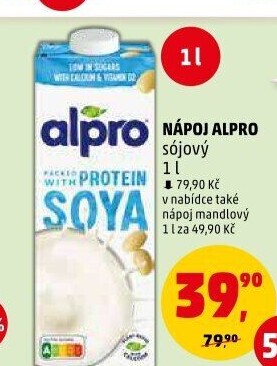 Nápoj sójový Alpro Soya