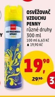 Osvěžovač vzduchu ve spreji Penny