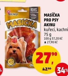 Pamlsky pro psy Masíčka Akinu