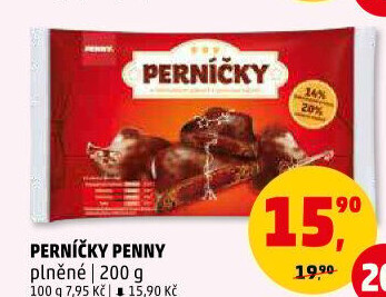 Perníčky s náplní Penny