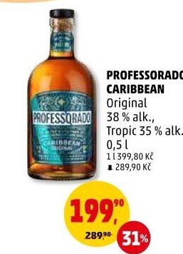 Rum Caribbean original Professorado
