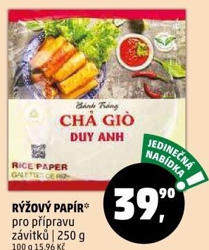 Rýžový papír Duy Anh