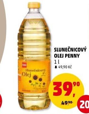 Slunečnicový olej Penny