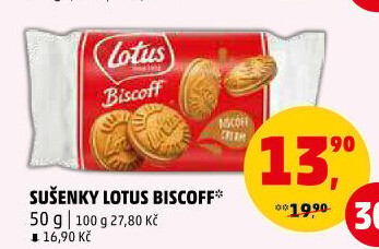 Sušenky sandwich Biscoff Lotus