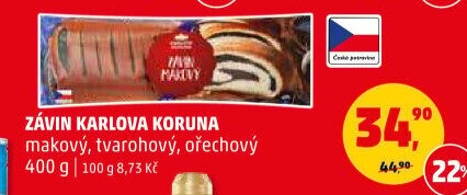 Závin Karlova Koruna