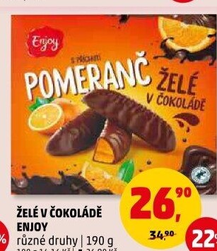 Želé v čokoládě Enjoy