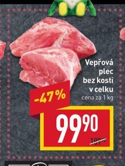Vepřové plec v celku bez kosti