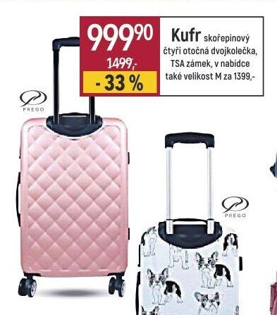 Kufr skořepinový