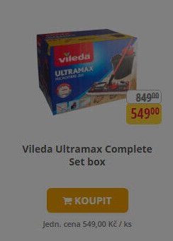 Vileda Ultramax Complete Set box