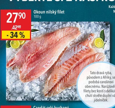 Okoun nilský filet