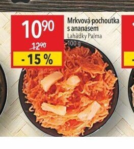 Mrkvová pochoutka s ananasem Lahůdky Palma
