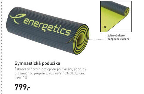 Gymnastická podložka Energetics