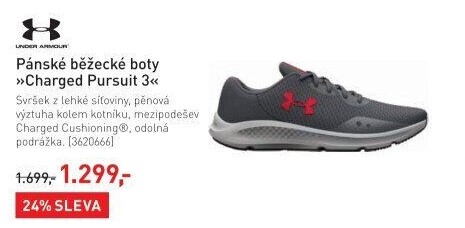 Pánská běžecká obuv Charged Pursuit Under Armour