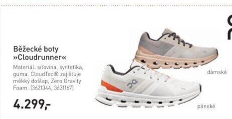 Pánská běžecká obuv Cloudgo On Running