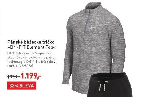 Pánské sportovní tričko Nike