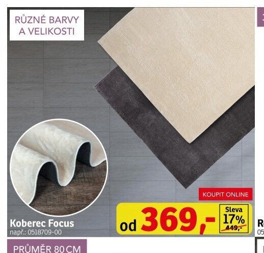 Koberec Focus - ASKO akcniletaky.com