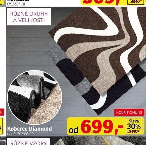 Koberec Diamond - ASKO akcniletaky.com