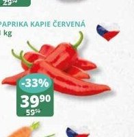 Paprika kapie červená
