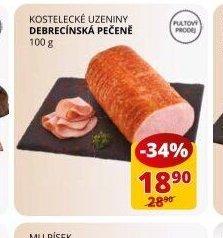 Kostelecké uzeniny Debrecínská pečeně