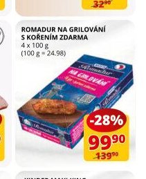 Romadur na grilování s kořením zdarma 4x100g