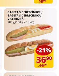 Bageta s debrecínkou