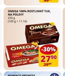 Omega 100% rostlinný tuk na polevy