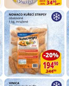 Nowaco kuřecí stripsy