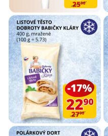 Listové těsto Dobroty babičky Kláry