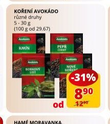 Koření Avokádo