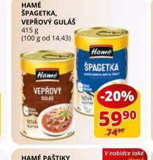 Hamé Špagetka
