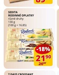 Sedita Rodinné oplatky