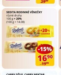 Sedita Rodinné věnečky