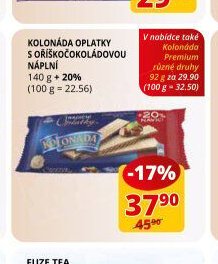 Kolonáda oplatky