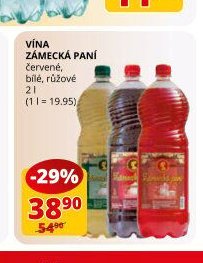 Víno Zámecká paní