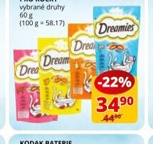 Dreamies pochoutky pro kočky
