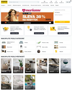 akční leták Sconto nábytek 12.9.2023-18.9.2023