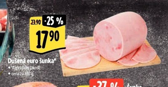 Dušená euro šunka