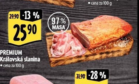 PREMIUM Královská slanina