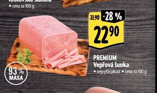 PREMIUM Vepřová šunka