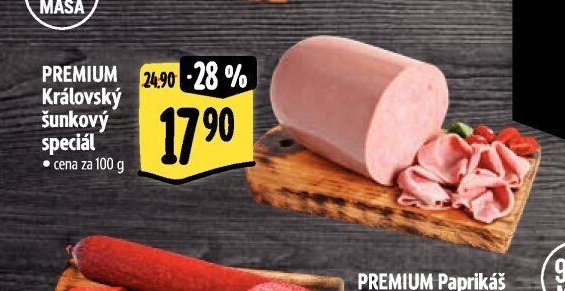 PREMIUM Královský šunkový speciál