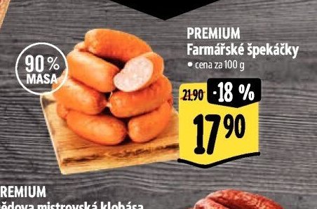 PREMIUM Farmářské špekáčky