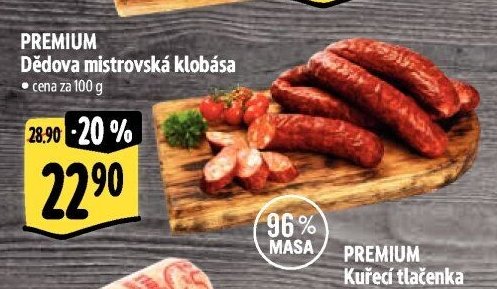 PREMIUM Dědova mistrovská klobása