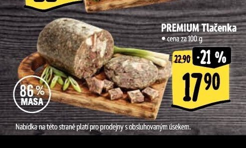PREMIUM Tlačenka