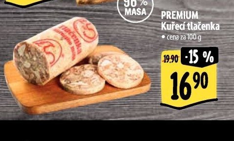 PREMIUM Kuřecí tlačenka
