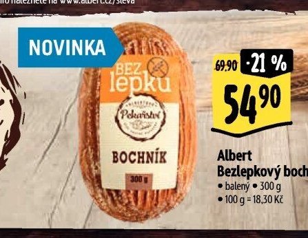 Albert Bezlepkový bochník