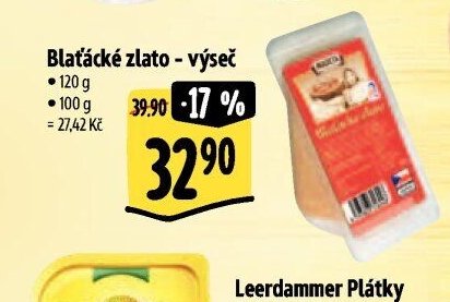 Blaťácké zlato - výseč