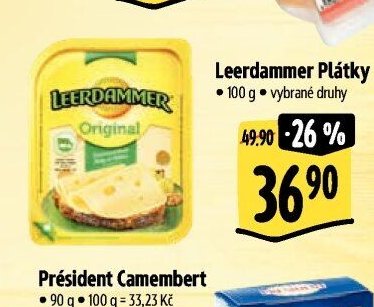 Leerdammer Plátky