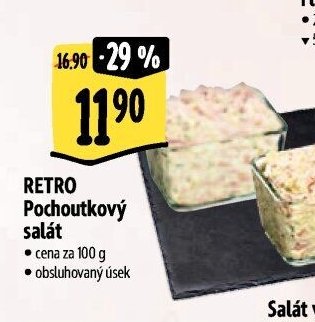 RETRO Pochoutkový salát