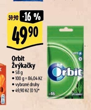 Orbit Žvýkačky