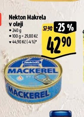 Nekton Makrela v oleji